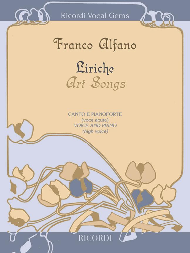 Liriche - Art Songs - pro zpěv a klavír